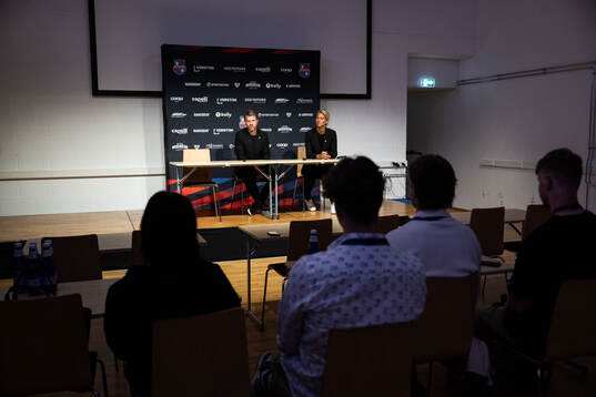 Head coach Paco Johansen and CEO/head of communications