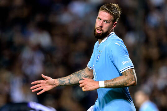 Pontus Jansson of Malmö FF looks dejected