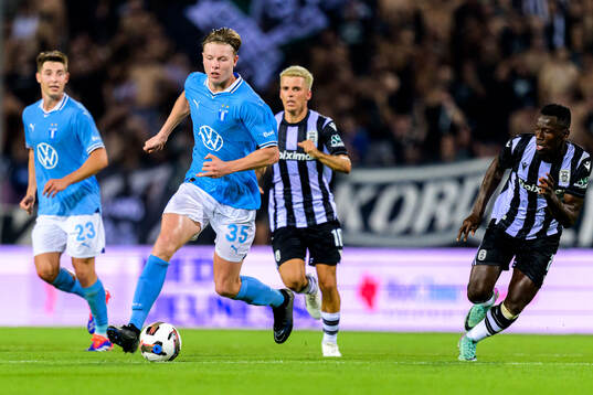 Nils Zätterström of Malmö FF
