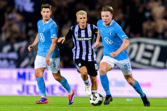 Nils Zätterström of Malmö FF