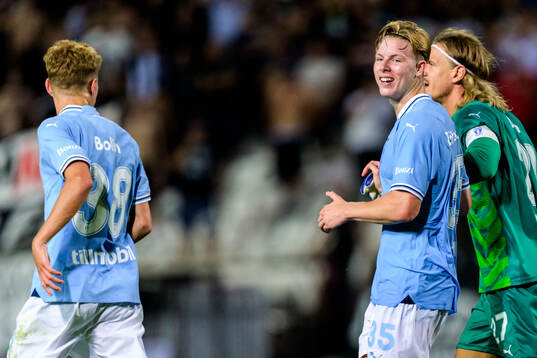Nils Zätterström of Malmö FF