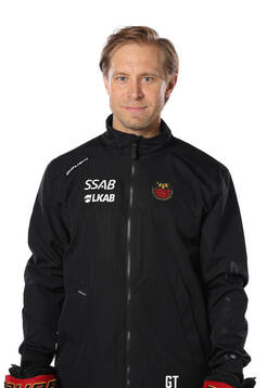 Luleås målvaktstränare Gusten Törnqvist