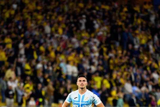 Franjo Ivanovic of Rijeka looks dejected