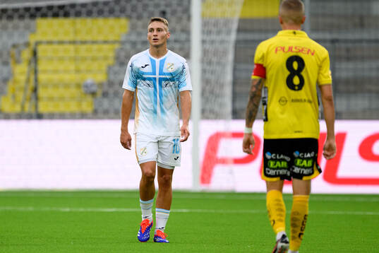 Toni Fruk of Rijeka looks dejected
