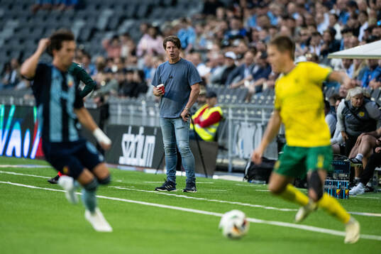 Head coach Thomas Lagerlöf