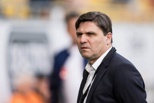Head coach Darko Raic-Sudar of Rijeka