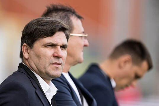 Head coach Darko Raic-Sudar of Rijeka