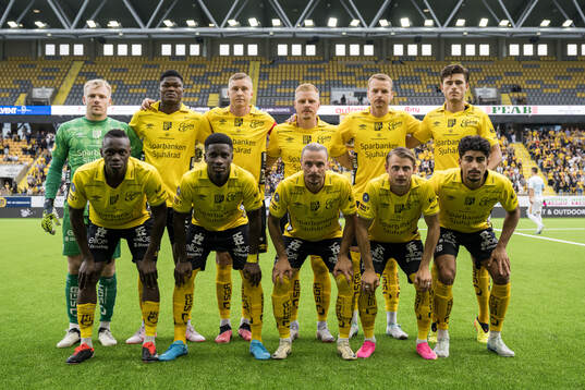 The starting eleven of Elfsborg