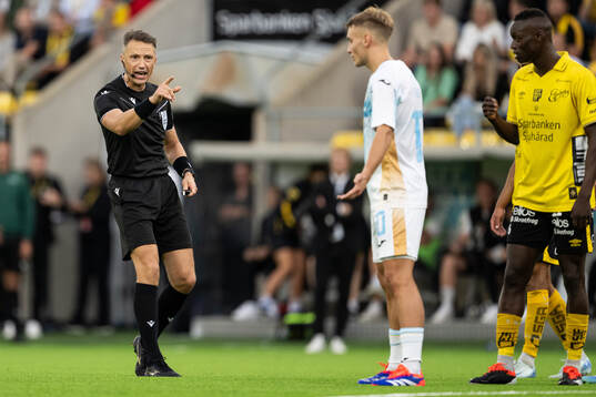 Referee Andris Treimanis