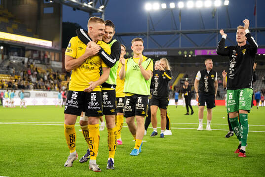 Per Frick and Jens Jakob Dyhr Thomasen of Elfsborg