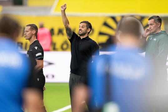 Head coach Radomir Dalović of Rijeka