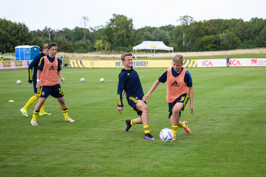 Sveriges Jakob Jensen och Oliver Månsson