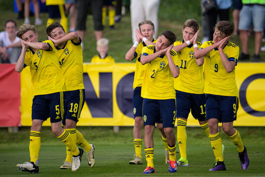 Sverige spelade jublar