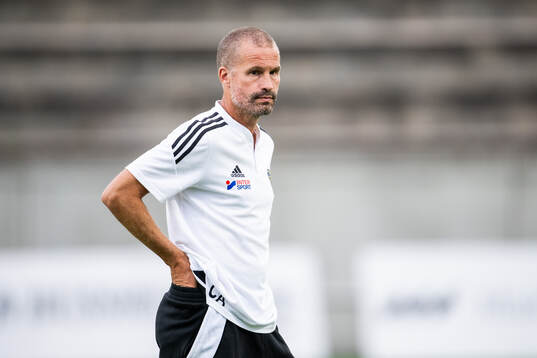 Falkenbergs FFs tränare Christoffer Andersson