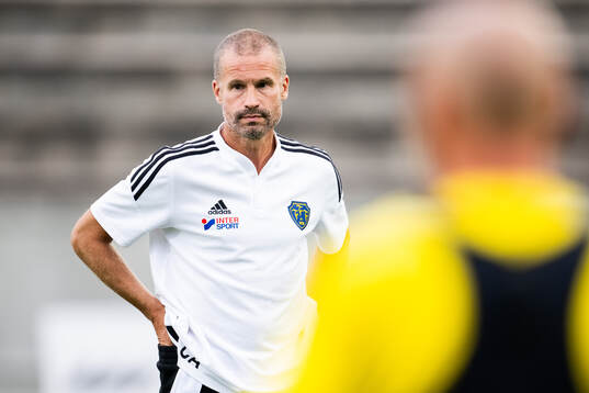 Falkenbergs FFs tränare Christoffer Andersson