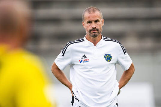 Falkenbergs FFs tränare Christoffer Andersson