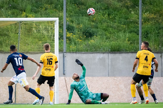 Lund BKs målvakt Lamin Sarr