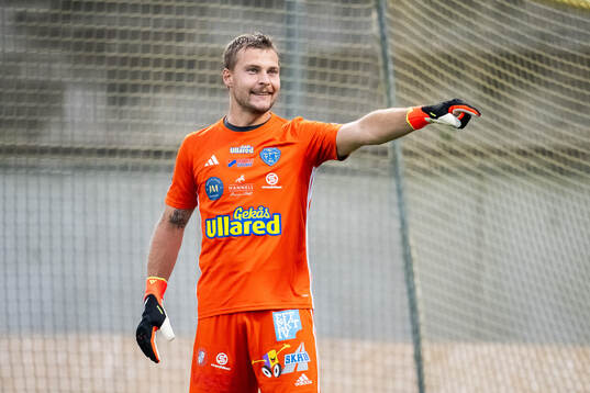 Falkenbergs FFs målvakt Anton Andersson