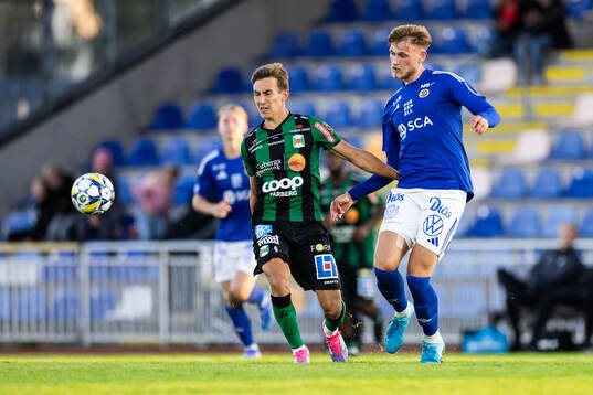 Varbergs Anton Kurochkin och GIF Sundsvalls Ludvig Svanberg