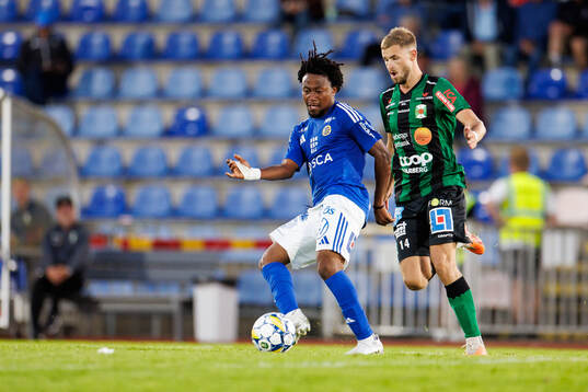 GIF Sundsvalls Abdul-Halik Hudu och Varbergs Oliver Alfonsi