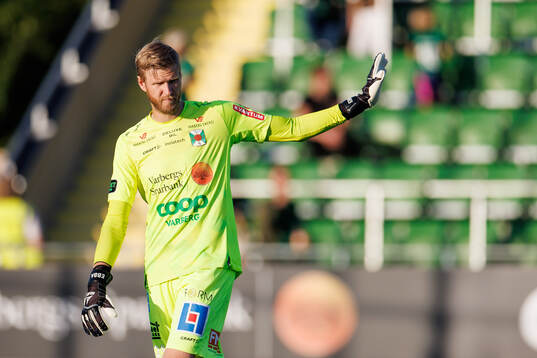 Varbergs målvakt Fredrik Andersson