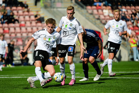 Örebros Erik McCue och Valgeir Valgeirsson