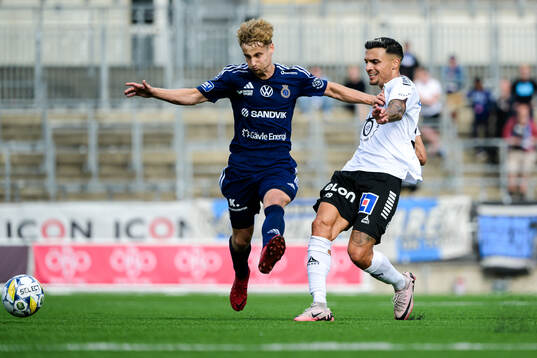 Gefles Henrik Bellman och Örebros Ahmed Yasin