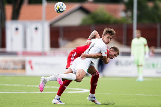 Helsingborgs Wilhelm Nilsson och Skövde AIKs Stefan