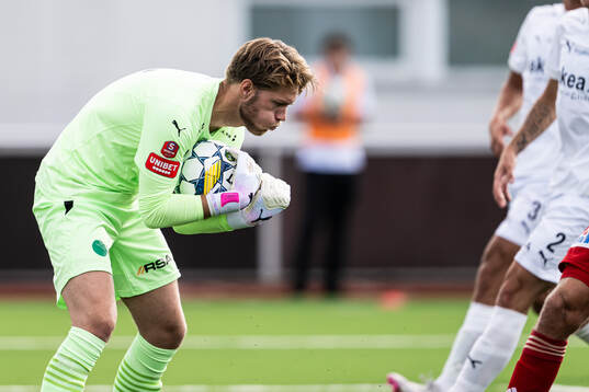 Helsingborgs målvakt Kalle Joelsson