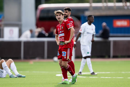 Skövde AIKs Hugo Engström deppar