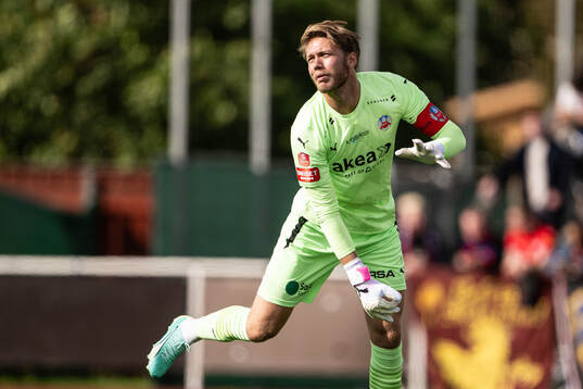 Helsingborgs målvakt Kalle Joelsson