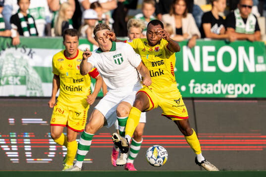Västerås Herman Magnusson och Kalmars Abdussalam Magashy