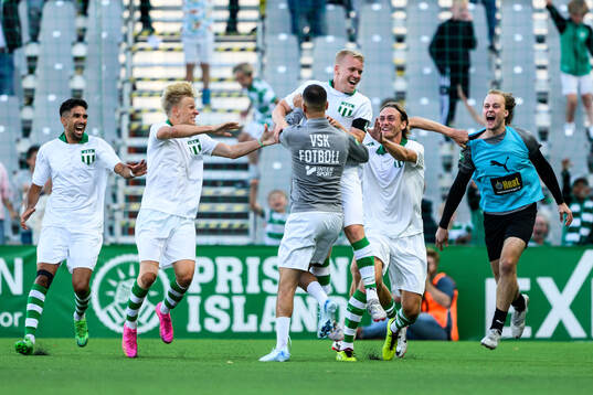 Västerås Simon Johansson jublar