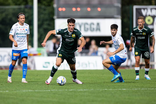 Hammarbys Deniz Gul och Värnamos Emin Grozdanic