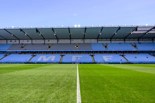 Interiör av Eleda Stadion