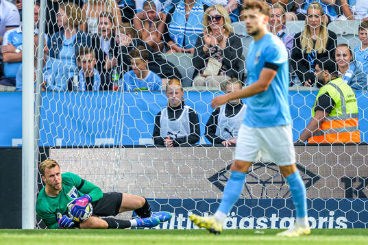 Malmö FFs målvakt Ricardo Friedrich