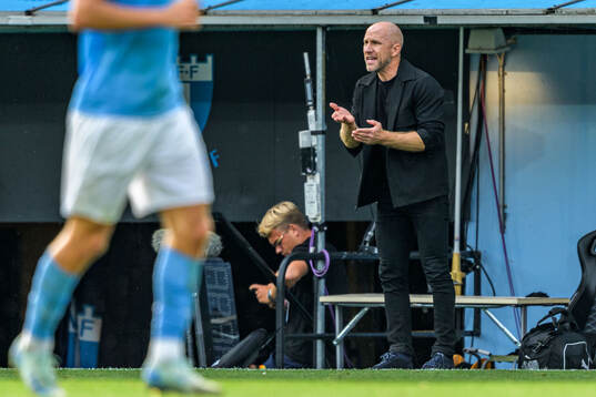 Malmö FFs tränare Henrik Rydström