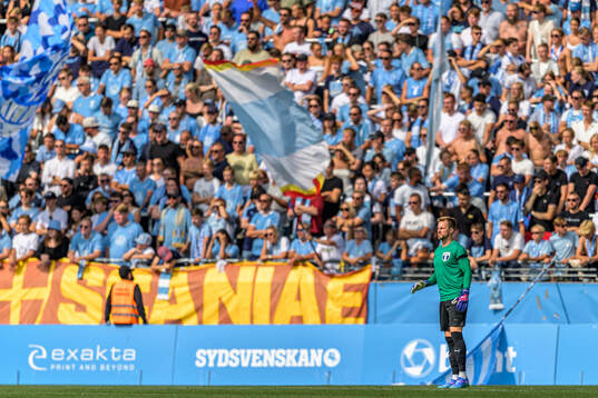 Malmö FFs målvakt Ricardo Friedrich