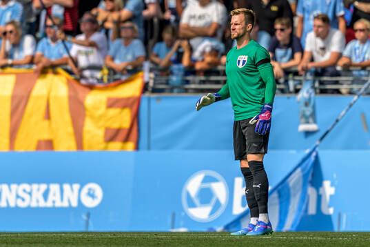 Malmö FFs målvakt Ricardo Friedrich