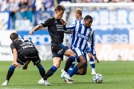Sirius Marcus Lindberg och IFK Göteborgs Paulos Abraham