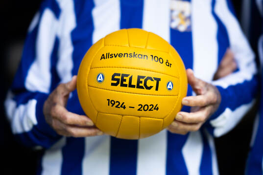 En jubileumsboll för att fira Allsvenskan 100 år