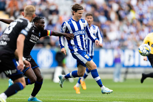Sirius Patrick Nwadike och IFK Göteborgs Kolbeinn