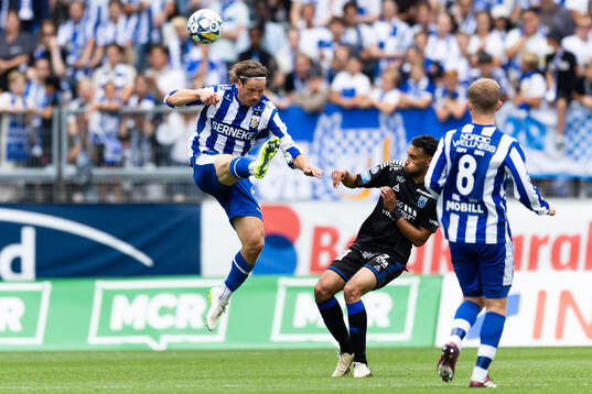 IFK Göteborgs Gustav Svensson och Sirius Joakim Persson