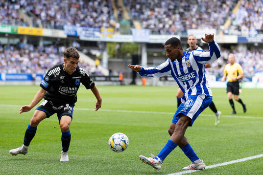 Sirius Leo Walta och IFK Göteborgs Paulos Abraham