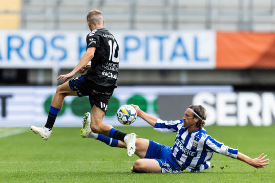 Sirius Melker Heier och IFK Göteborgs Gustav Svensson