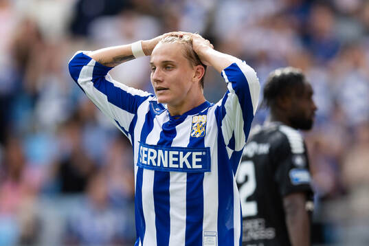 IFK Göteborgs Linus Carlstrand deppar