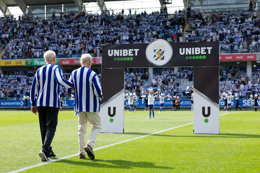 IFK Göteborgs klubblegendar Donald Niklasson och