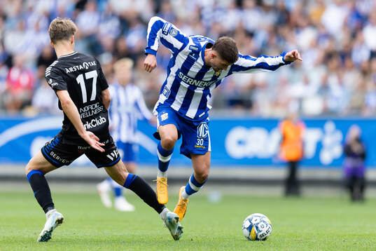 Sirius Marcus Lindberg och IFK Göteborgs Ramon Pascal