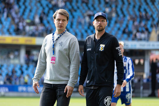 IFK Göteborgs tekniske direktör Ola Larsson och