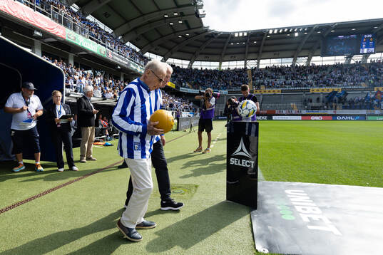 IFK Göteborgs klubblegendar Donald Niklasson och